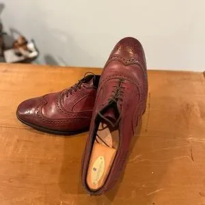 ALLEN EDMONDS Merlot Wingtip Premium Dress Shoe, “Independence Collection,” 11D il_fullxfull.6645865942_lme8.jpg main image 3